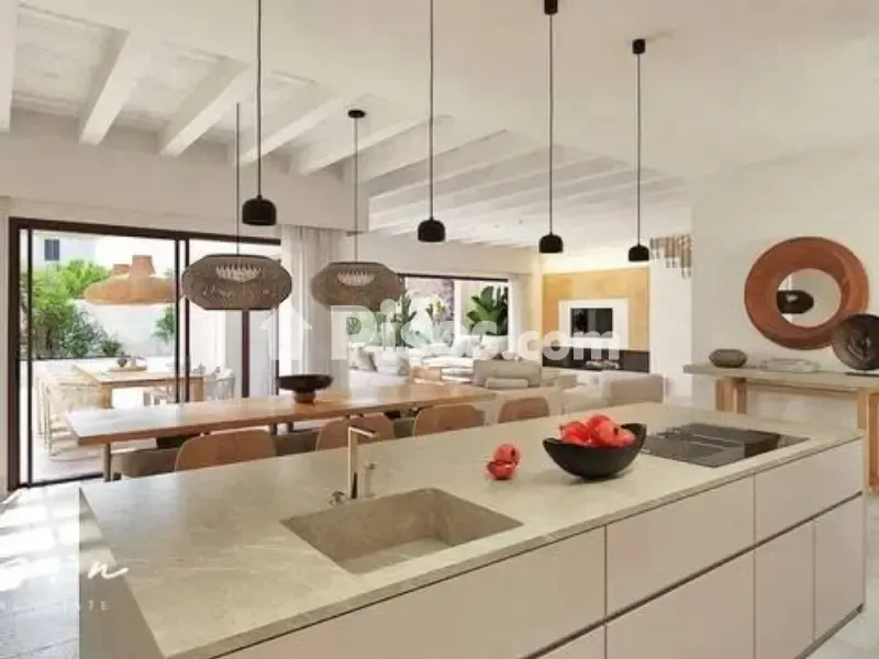 Kitchen - Mallorcan Chalet with Pool in Ses Salines