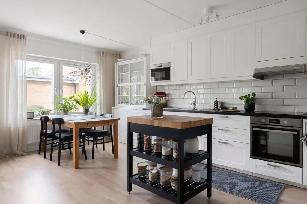 Cucina - Modern Flat with Balcony in Kongahälla