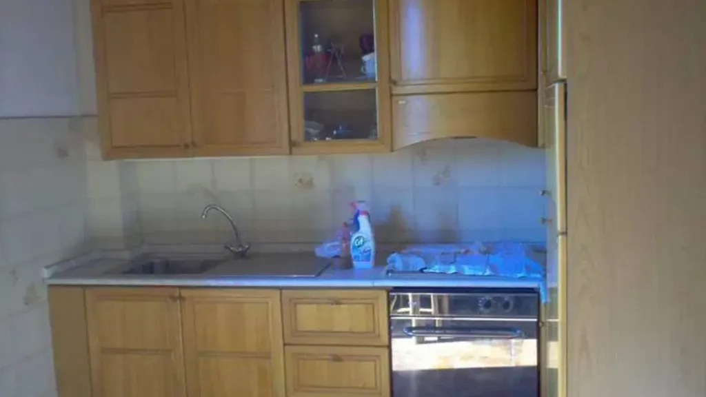 Köök - Rustic 3-Bedroom Apartment in Florence