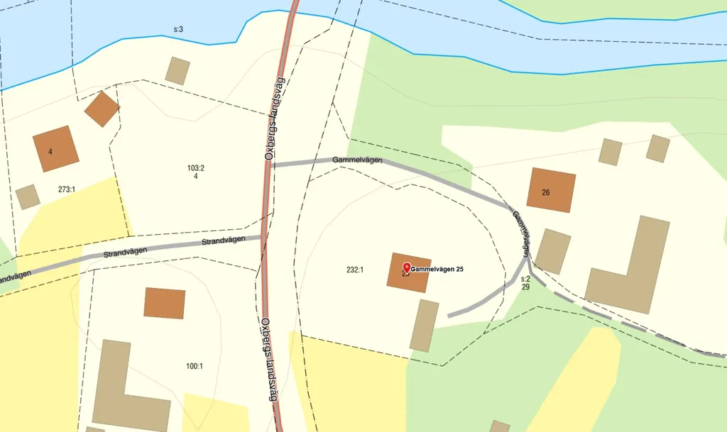 4-toaline maja asukohas Mora kommun