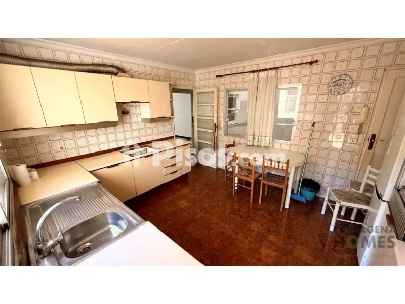 Kitchen - Classic Flat with Balcony in Cartagena