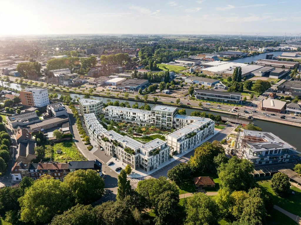 Õhuvaade - New Construction with Eco-Friendly Features in Bruges