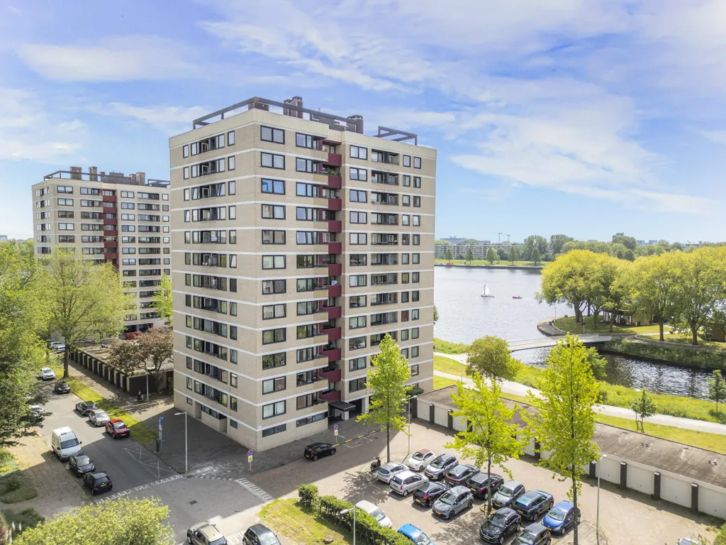 Aerial - Two-Bedroom Apartment with Lake View in Amsterdam