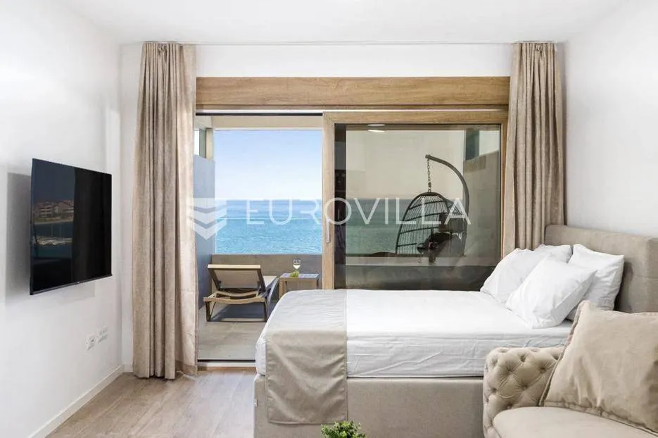 Camere da letto - Studio with Sea View in Povljana