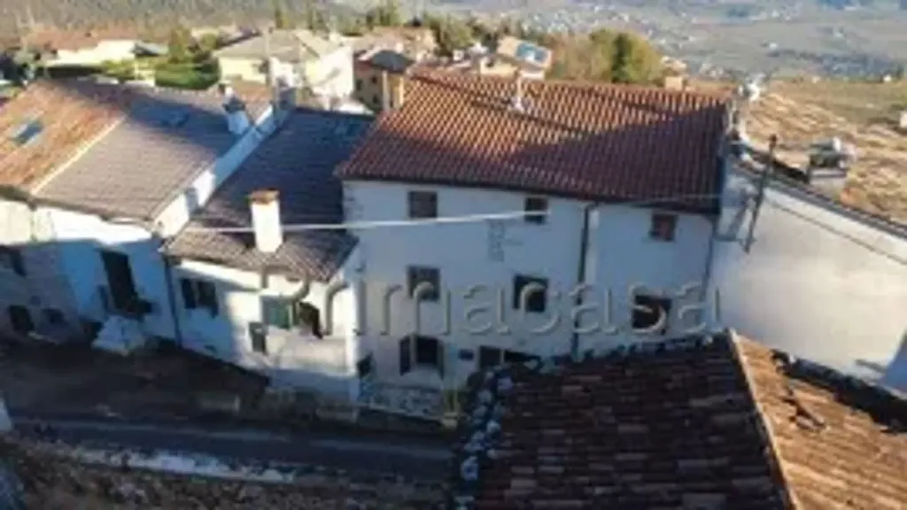 Aerial - Three-Level House with Garden in Fumane