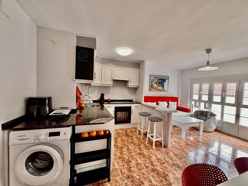 Cuisine - Duplex with Terrace in Cudillero