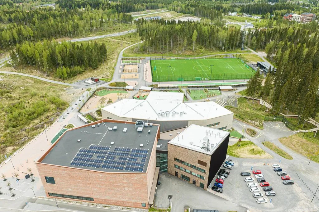 Õhuvaade - Modern Studio with Balcony in Lamminrakka