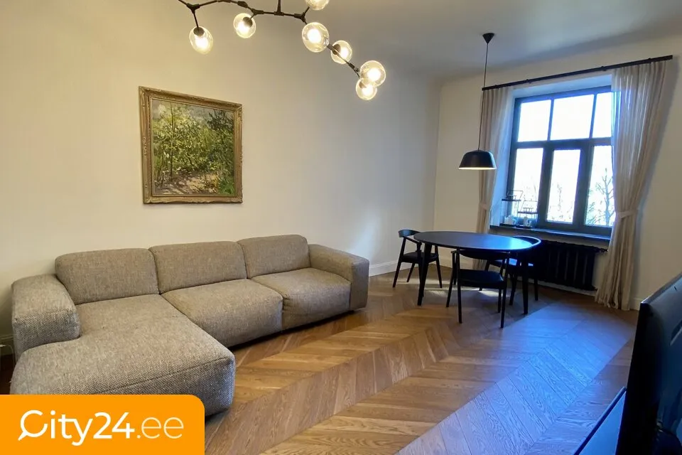 Soggiorno - Apartment with Central Heating in Riga Centre