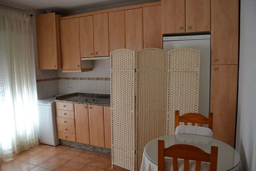 Köök - Furnished Flat with Balcony in Plasencia