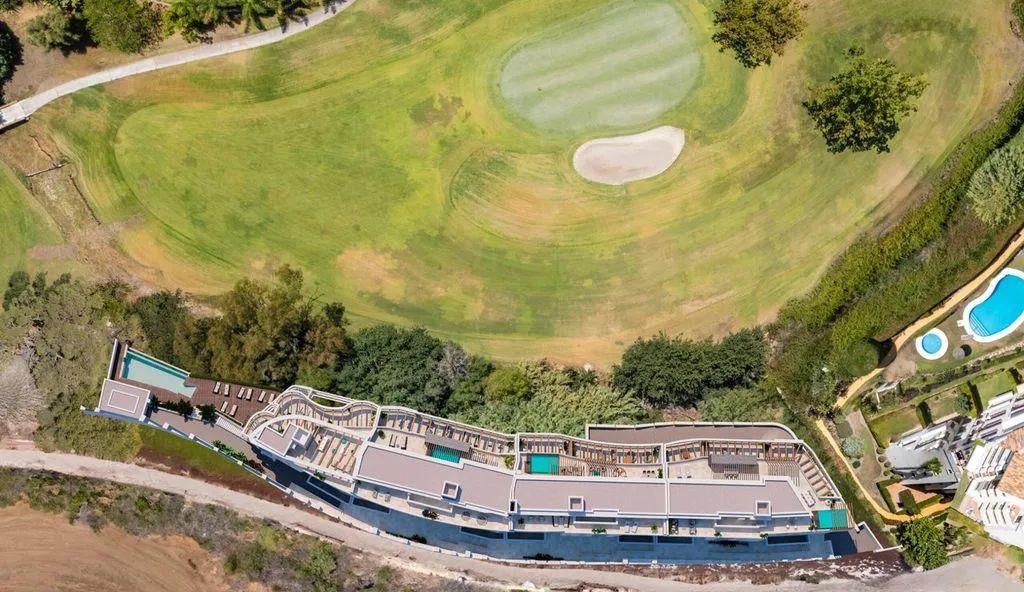 Õhuvaade - Penthouse with Golf View in Guadalmina, Marbella