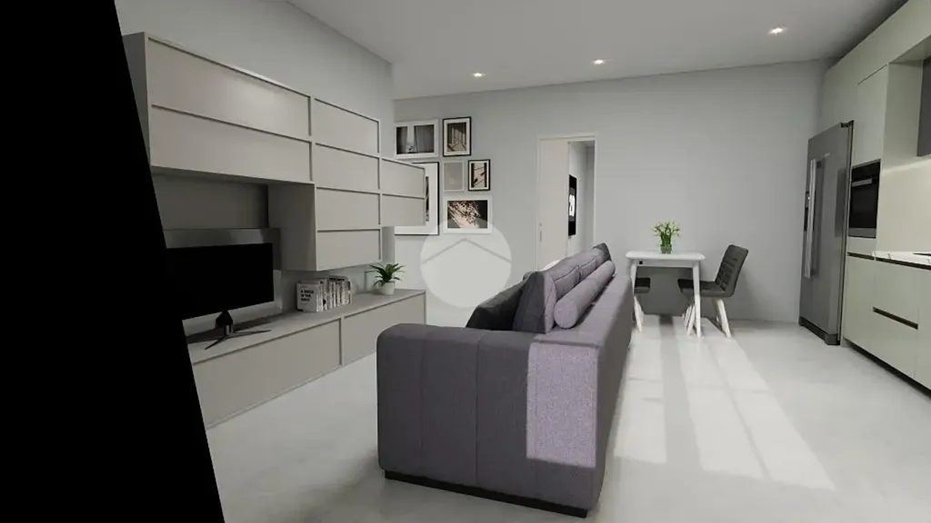 Rear-Facing Two-Bedroom Flat in Bollate