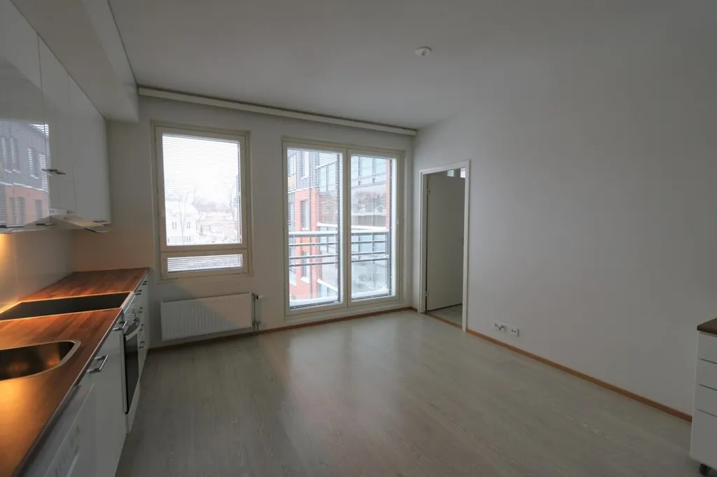 Cuisine - Apartment with French Balcony in Turku