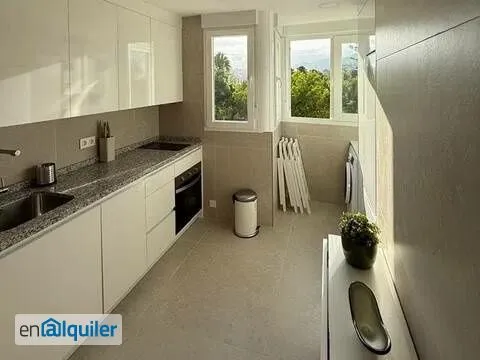 Kitchen - Modernised Apartment with Sea View in Almuñécar
