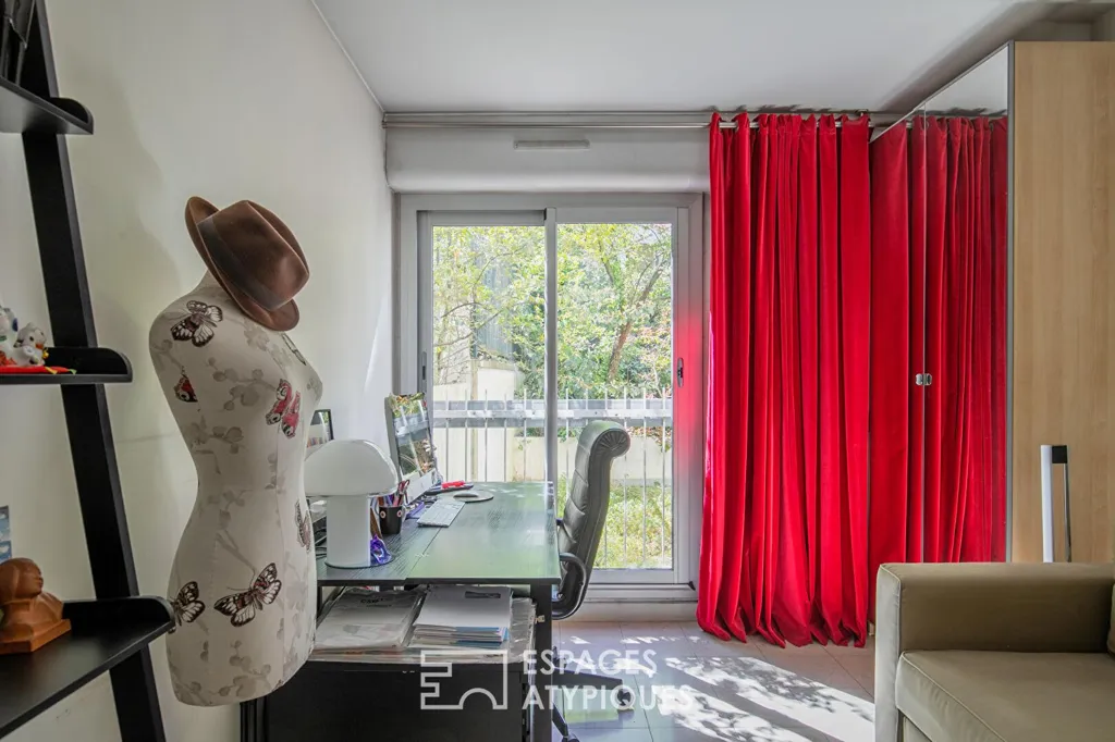 Chambres - Appartement avec Terrasse au Premier Étage à Paris
