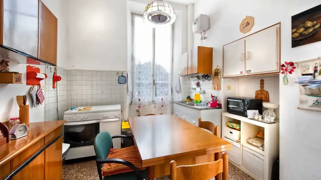 Cuisine - Ground Floor Apartment with Garden in Grottaferrata