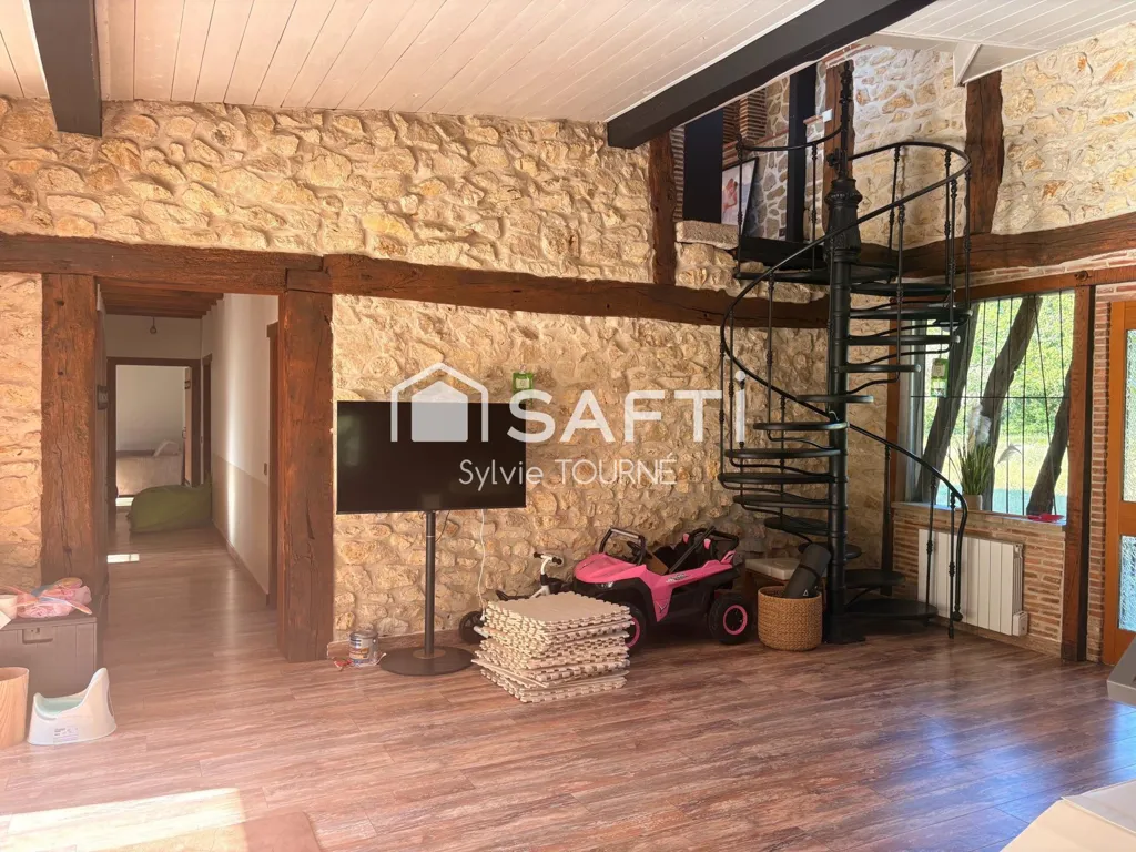 Elutuba - Stone House with Pool in Landes Forest