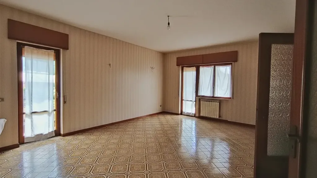 Séjour - Three-Bedroom Apartment with Balcony in Solofra