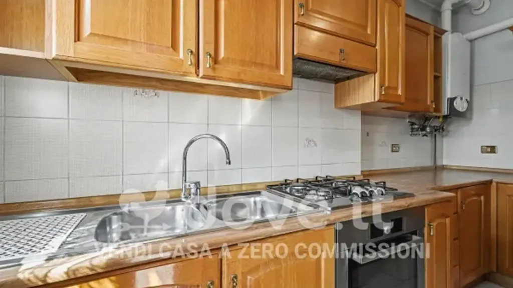 Cucina - Rusticated Apartment with Balcony in Ponte San Pietro