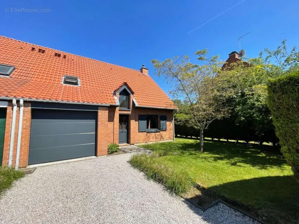 Extérieur - Maison Semi-Individuelle avec Jardin à Bondues