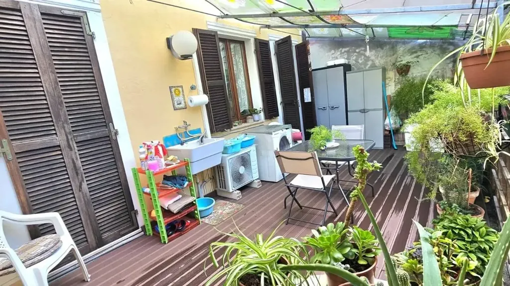 Terrasse - Apartment with Parking in Civitanova Marche