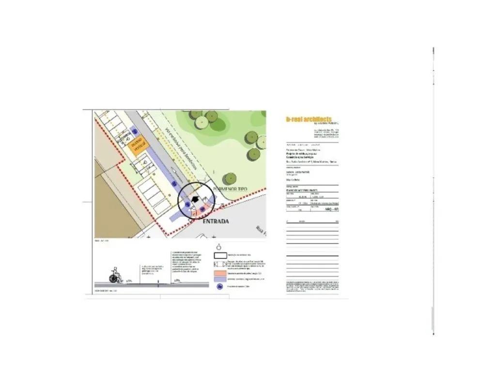 Plan - Land for Nursing Home in Algueirao Mem Martins