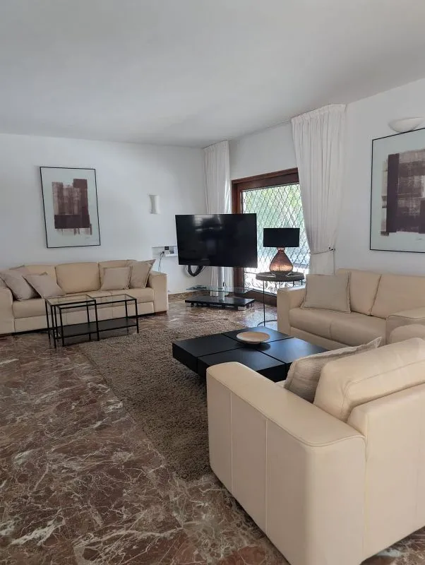Living Room - Chalet with Pool and Terrace in Las Gardenias