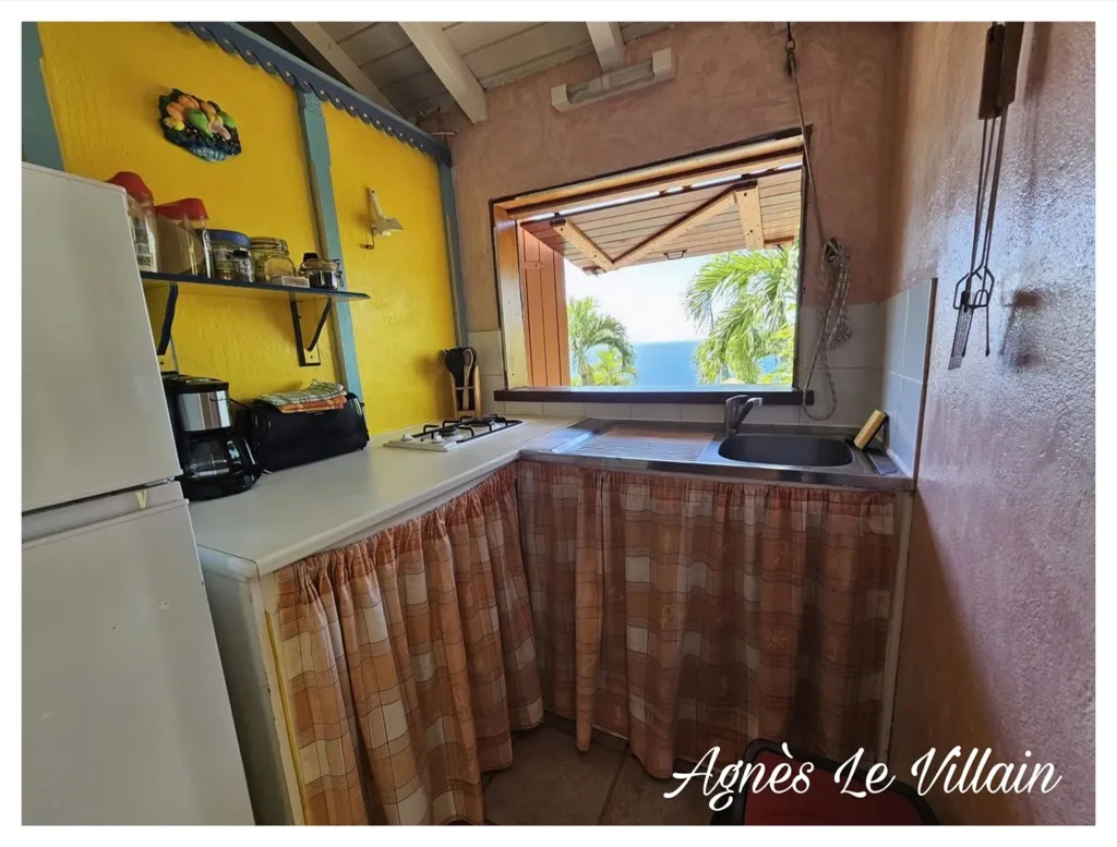Köök - Maisonnette T2 with Sea View and Pool in Copropriété