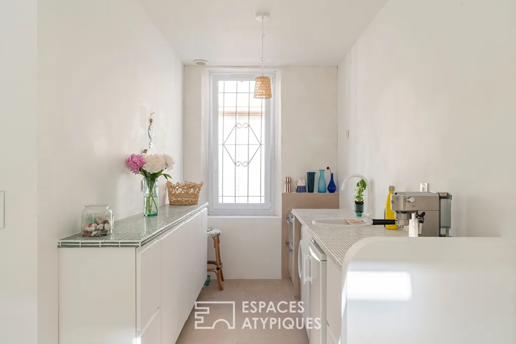 Cuisine - Studio Duplex avec Terrasse à L'Estaque