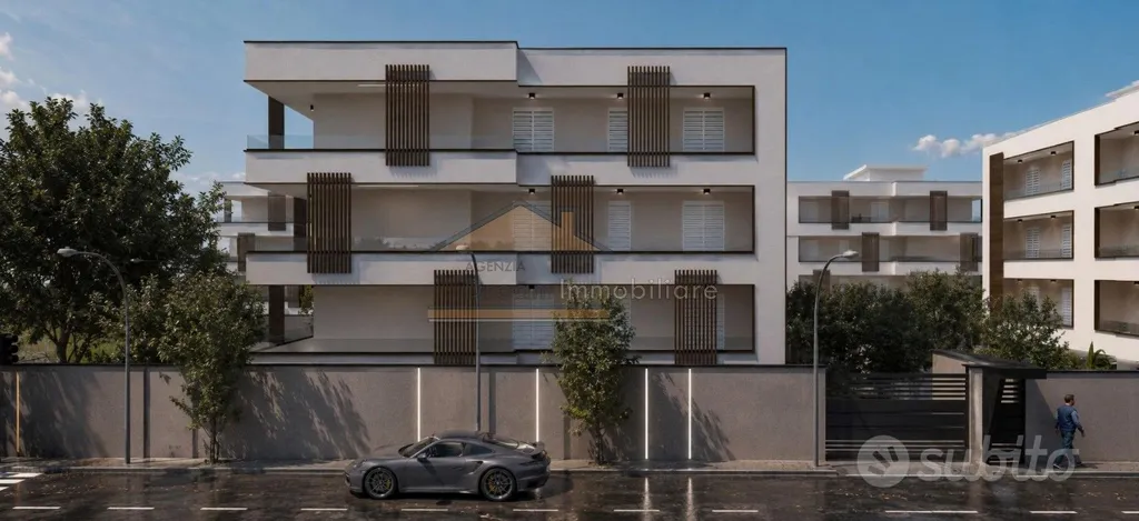 Välivaade - Modern Apartments with Balcony in Giugliano