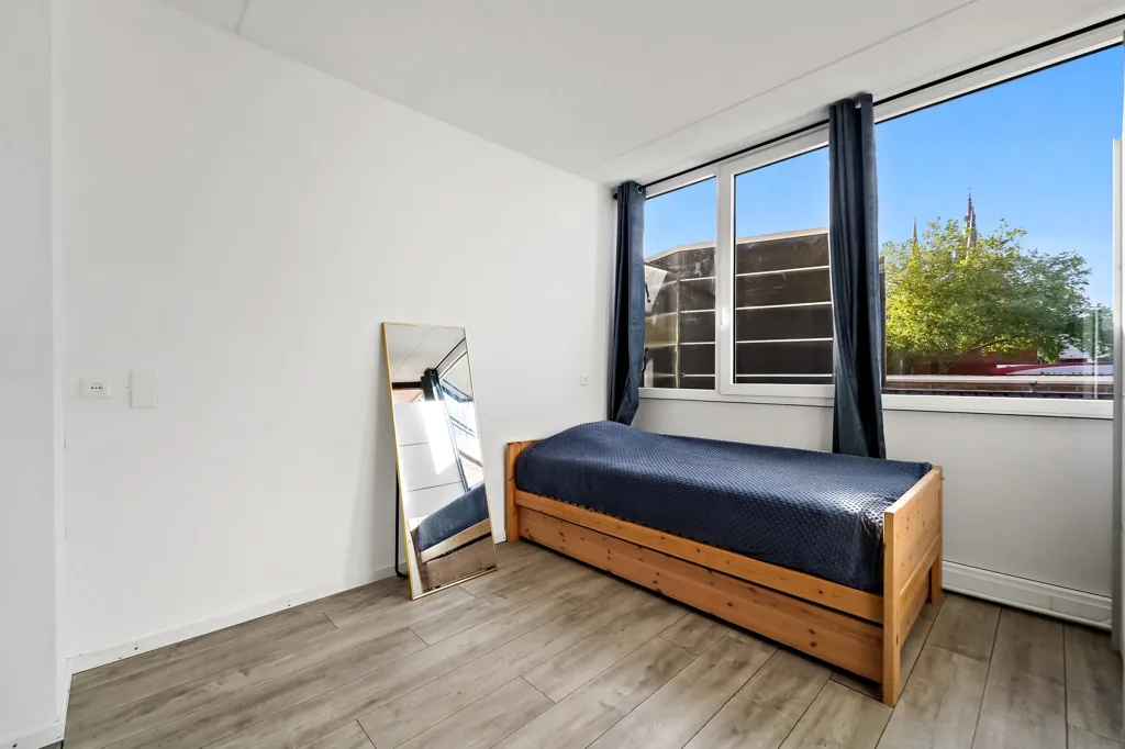 Camere da letto - Modernised 2-Bedroom Flat with Church Tower View in Delft