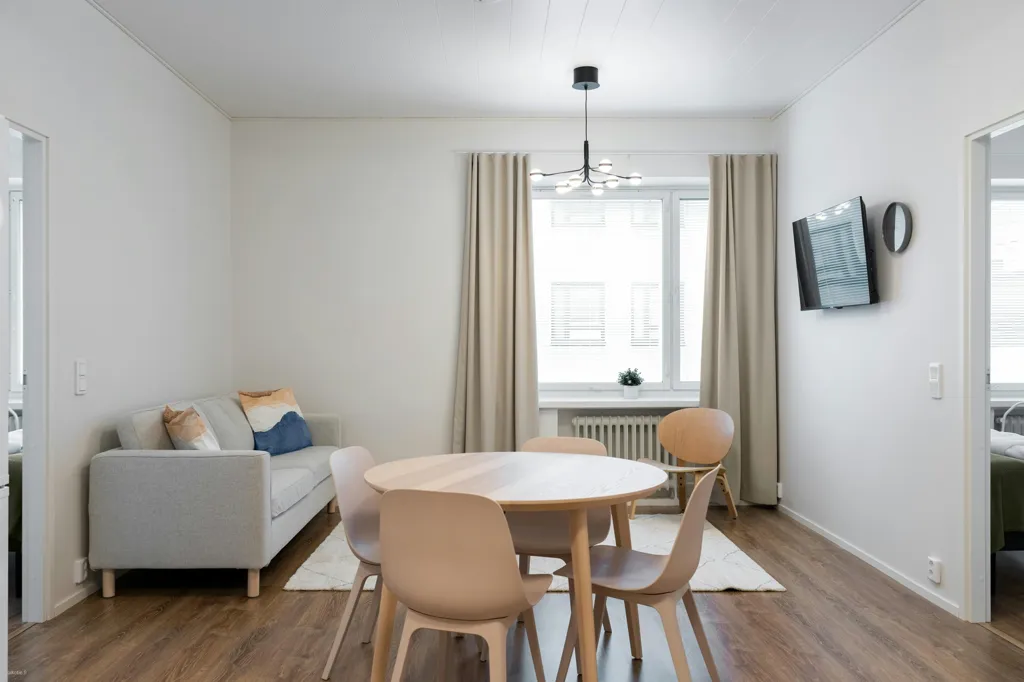 Söögituba - Furnished Apartment in Pori Centre