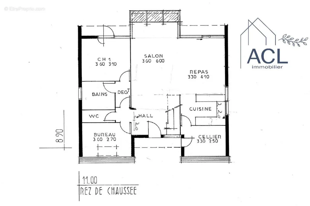 Plaan - Timber-Frame House with Sea View in Quiberon