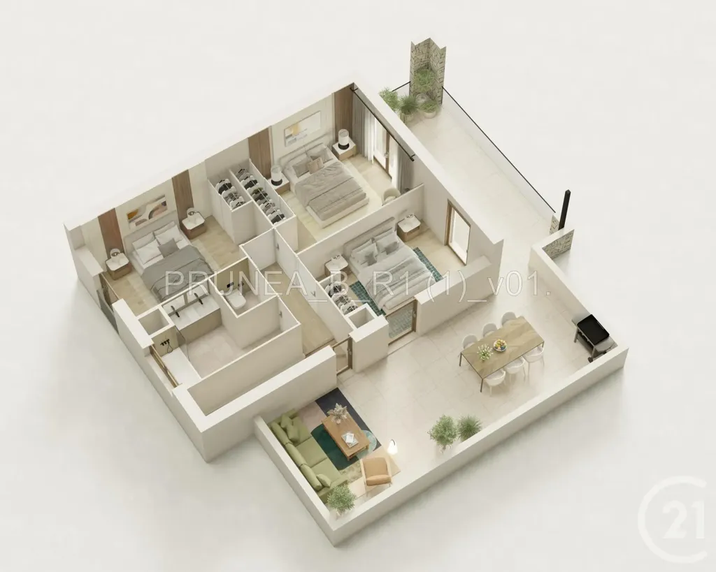 Plaan - Contemporary Villa with Pool in Le Grau d'Agde