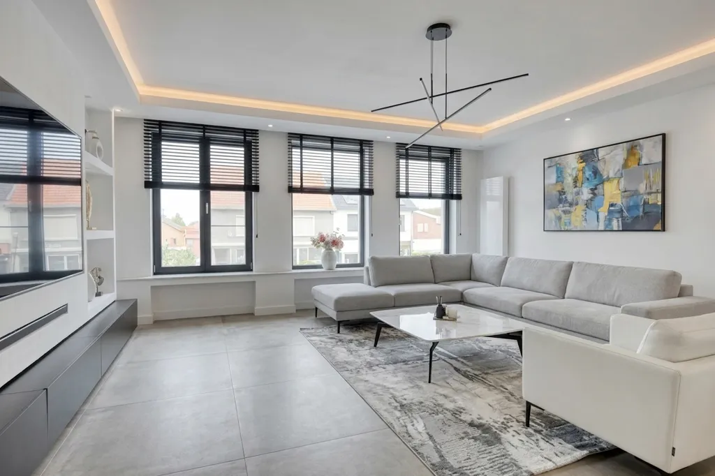 Séjour - Appartement avec Jardin au Rez-de-Chaussée à Gooreind