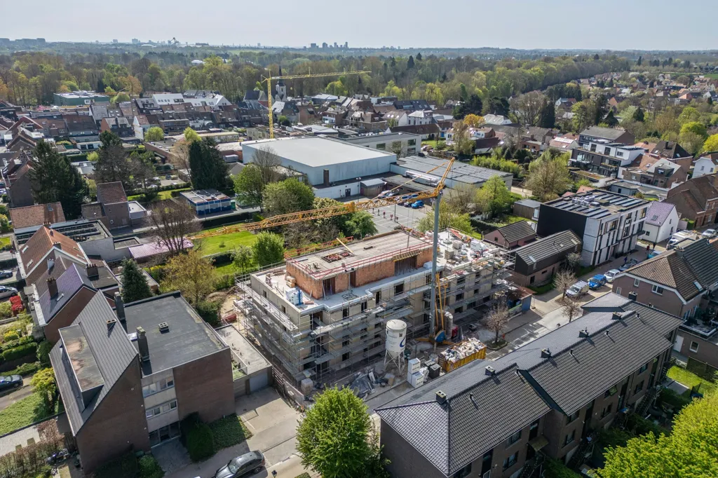 Vista aerea - Eco-Friendly Apartments with Terraces in Meise