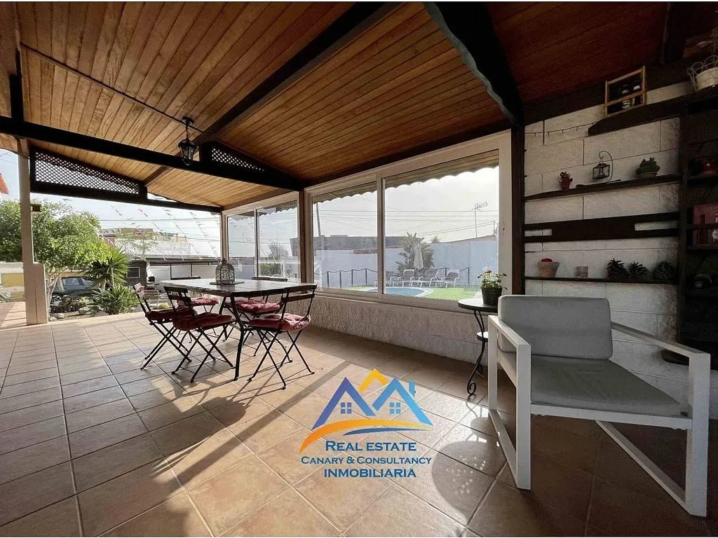 Terrasse - Villa with Pool and Terrace in El Salobre