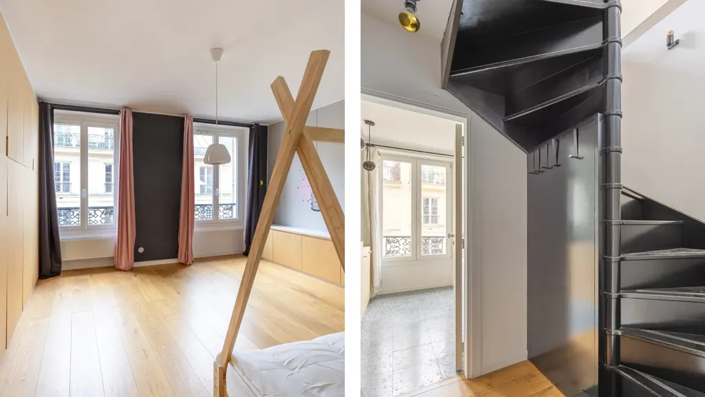 Stanze - Luxury Duplex with Balcony in Paris 9th