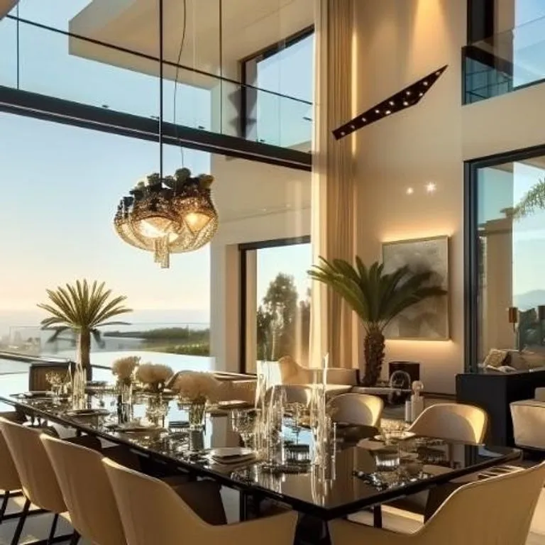 Salle à manger - Luxury Villa with Indoor Pool in Marbella