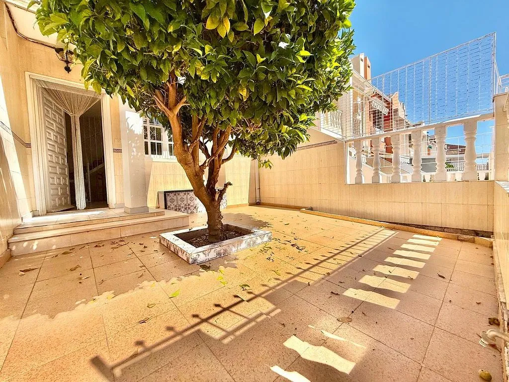 Terrasse - Duplex with Terrace and Garden in Lo Pagán
