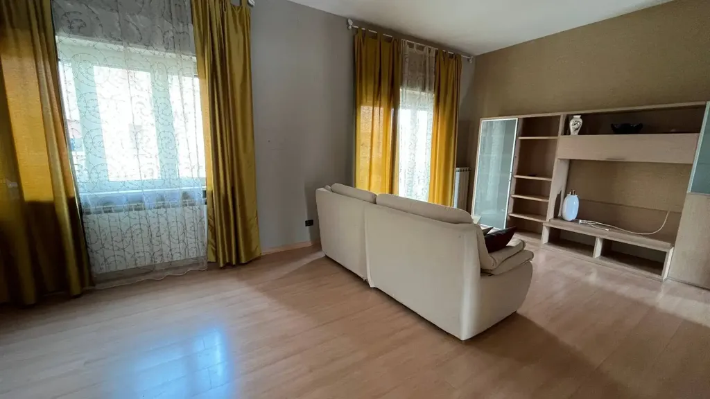Living Room - Bright Apartment with Balcony in Vasto