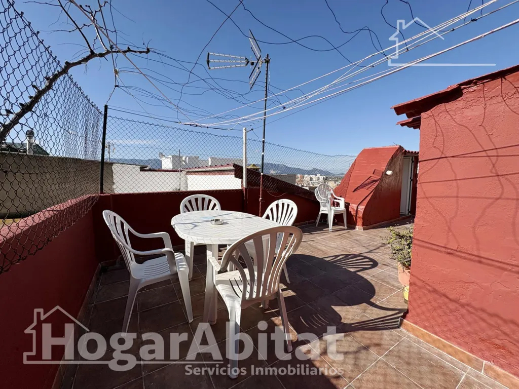 Terrasse - Reformed House with Terrace in Cullera Centre