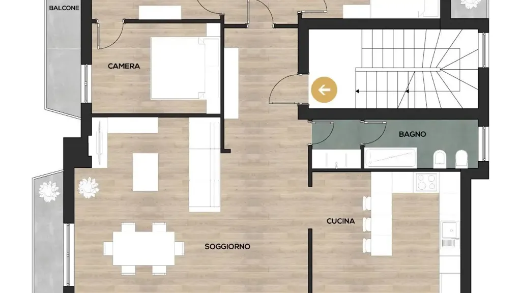 Planimetria - Luxury Villa with Lake View in Comerio