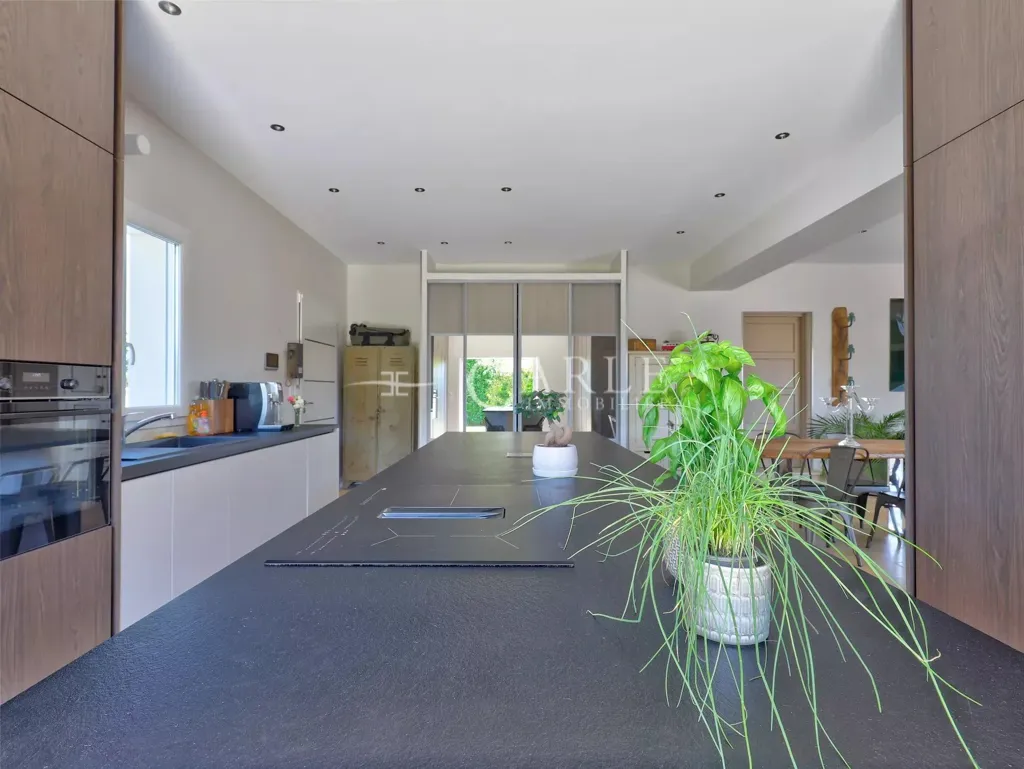 Cuisine - Villa de Standing avec Piscine à Villette d'Anthon