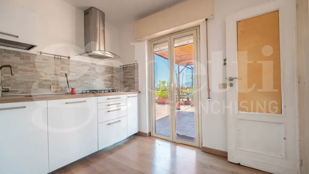 Cuisine - Attico with 150m² Terrace in Palermo