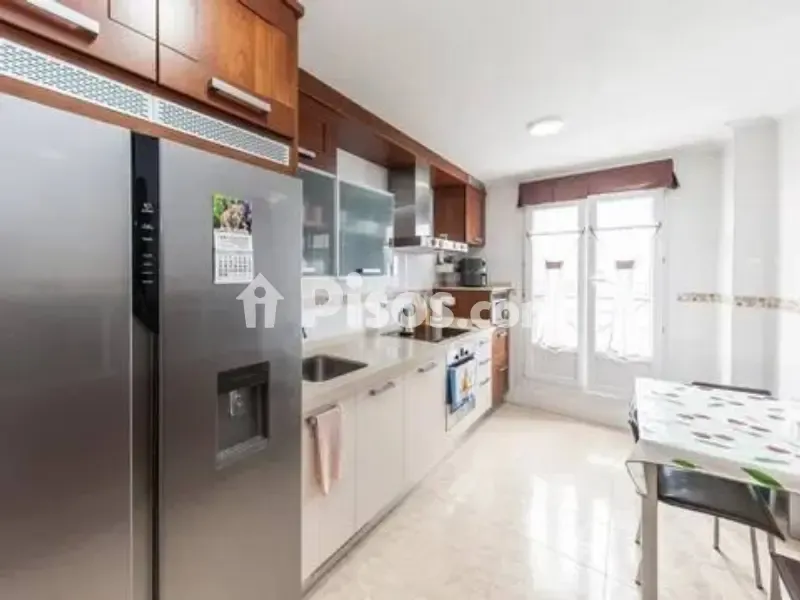 Kitchen - Apartment with Sea View in Candás