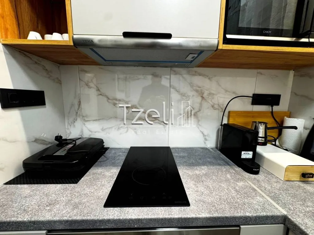 Cucina - Renovated Studio with Balcony in Patras Centre