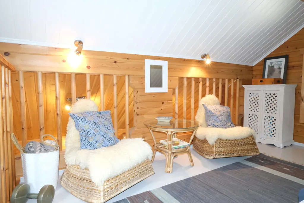 Pièces - Modern Cabin with Sea View in Oitti