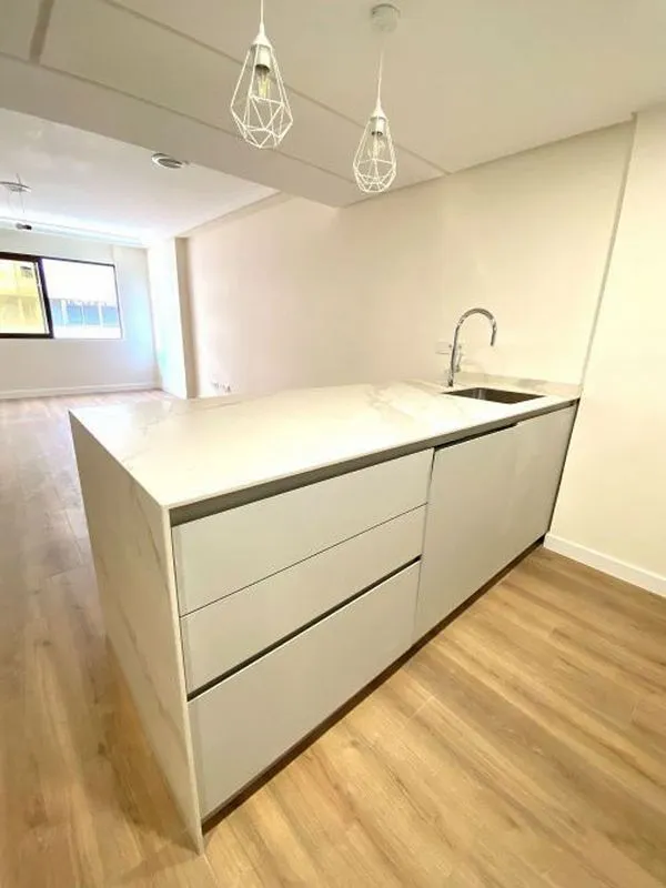 Cuisine - 1-Bedroom Flat with Air Conditioning in Salamanca