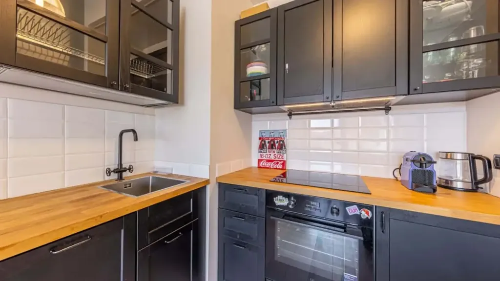 Cuisine - 1-Bedroom Apartment with WiFi in Milan Centre