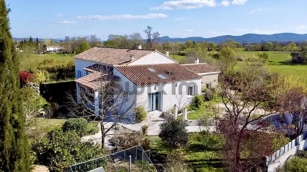 Õhuvaade - Villa with Garden and Mountain View near Alès